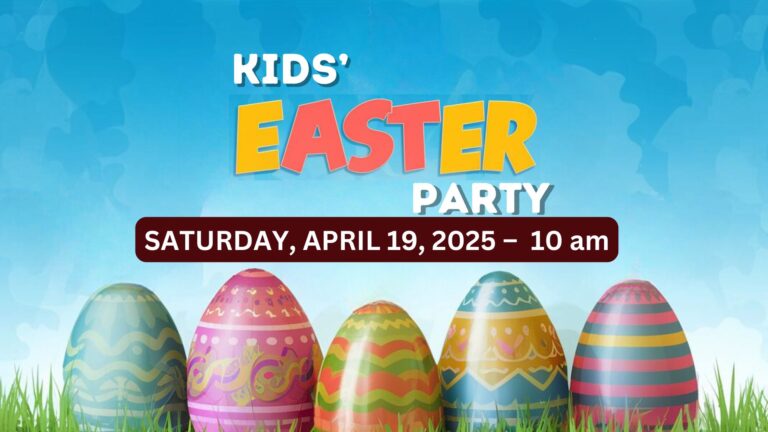 Read more about the article Kids Easter Party at Redeemer Church Aurora | Egg Hunt & Activities | April 19, 2025