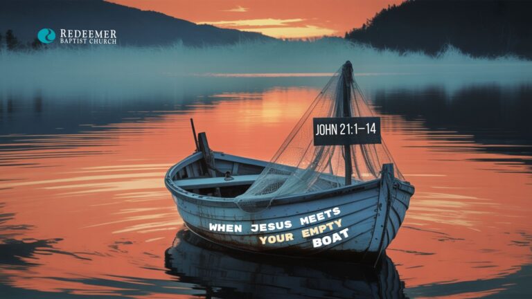 Read more about the article When Jesus Meets Your Empty Boat: Finding Abundance in Scarcity (John 21 Devotional)
