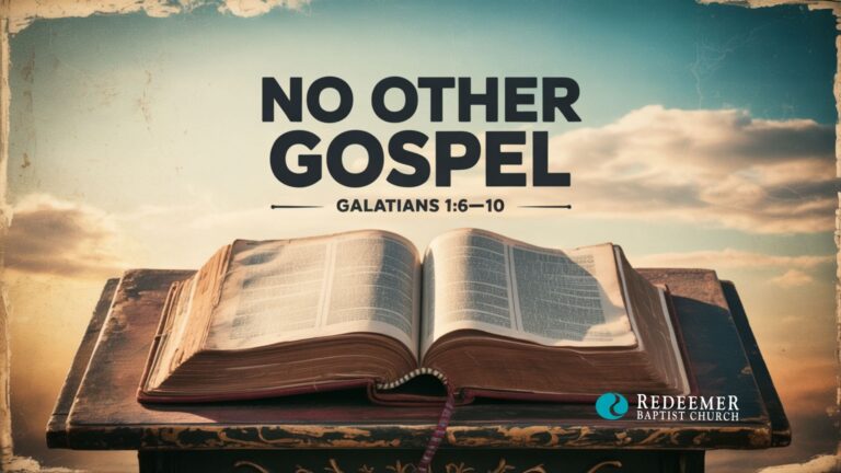 Read more about the article No Other Gospel: Why Jesus Alone Is Enough