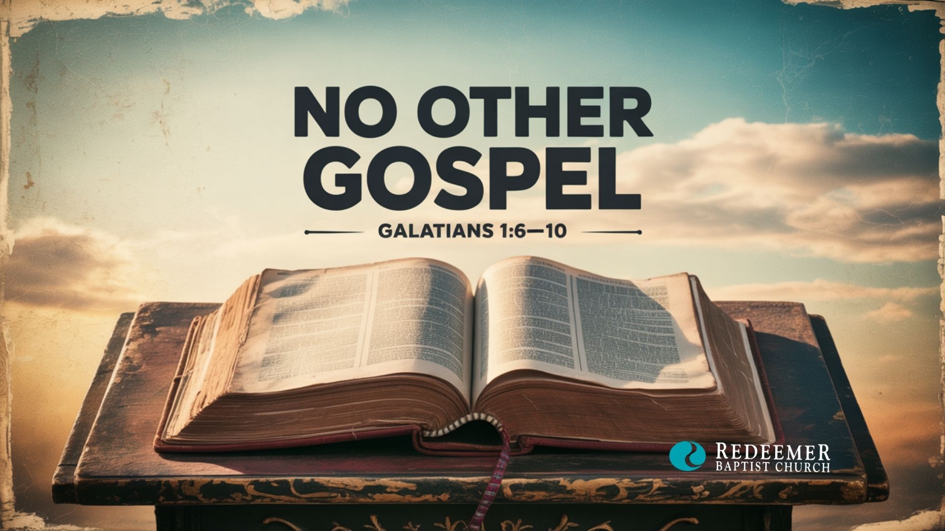 You are currently viewing No Other Gospel: Why Jesus Alone Is Enough