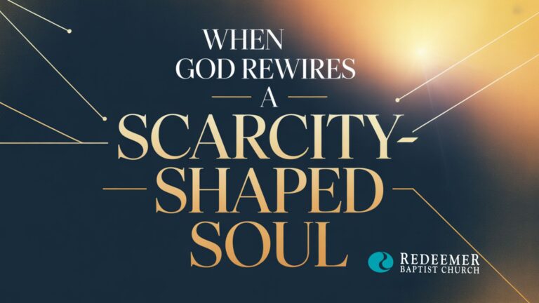Read more about the article Meditation: When God Rewires a Scarcity-Shaped Soul — A Gentle Christian Meditation on Trust & Abundance