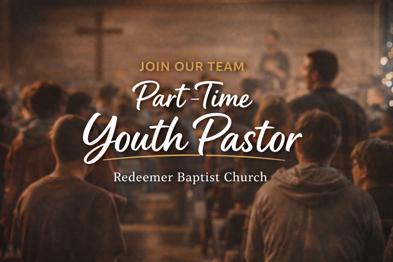 You are currently viewing Part-Time Youth Pastor Position | Aurora, CO