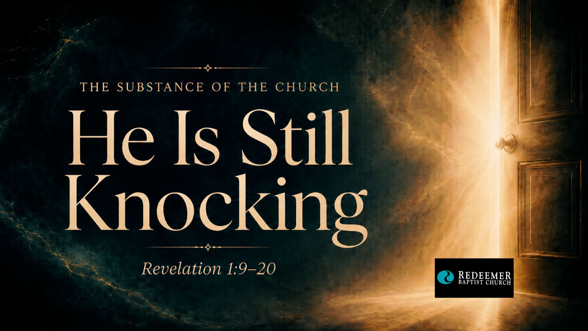 You are currently viewing He Is Still Knocking: A Meditation on Jesus and His Church