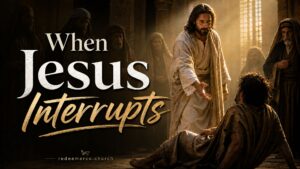 Read more about the article When Jesus Interrupts Our Peace to Restore Mercy
